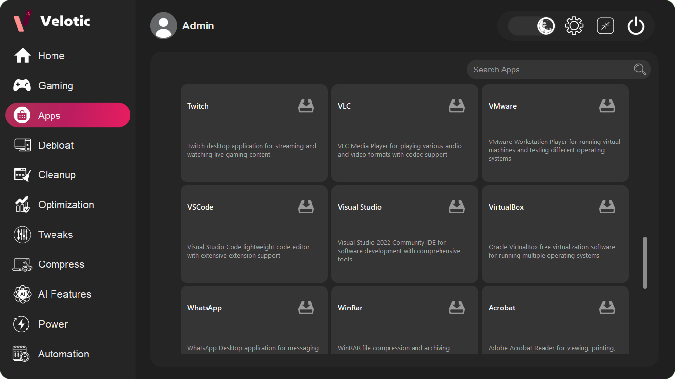 One-Click App Installation Demo